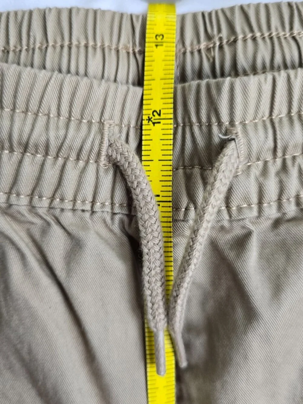 Dickies Womens Relaxed Fit Drawstring Cargo Pants Gorpcore Streetwear M Tan